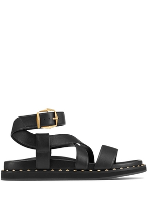 Jimmy Choo Blaise leather sandals - Black