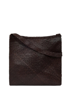 DRAGON DIFFUSION leather shoulder bag - Brown