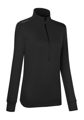 LAMUNT high-neck sweatshirt - Black