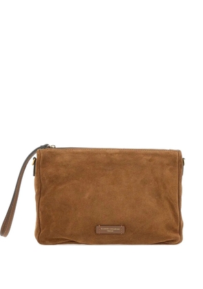 GIANNI CHIARINI Nora clutch bag - Brown