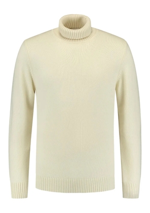 Luigi Borrelli roll-neck sweater - White