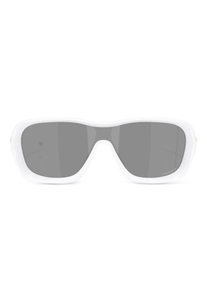 Oakley De La Salle geometric-frame sunglasses - White