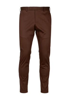 PT Torino flat-front trousers - Brown