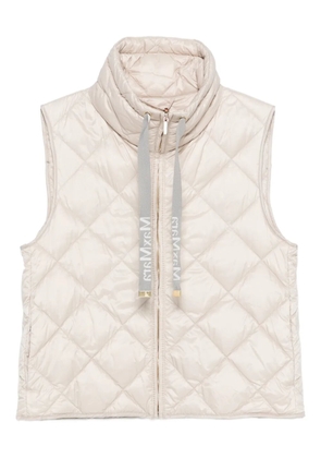 Max Mara Tregic quilted gilet - Neutrals