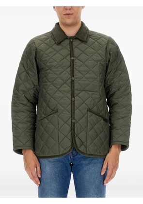 Lavenham Denham quilted-pattern jacket - Green