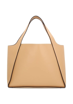 Stella McCartney logo-embellished tote bag - Brown