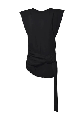 Nineminutes ruched top - Black