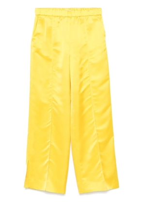 Jil Sander satin trousers - Yellow