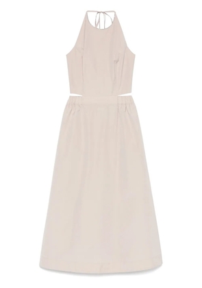 Peserico poplin maxi dress - Neutrals