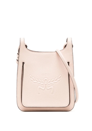 MCM mini Himmel leather crossbody bag - Pink
