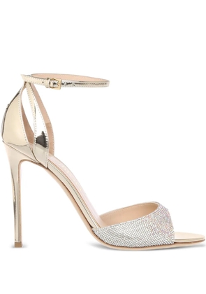 Ninalilou 105mm Lady stiletto sandals - Gold