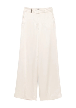 Peserico wide-leg trousers - Neutrals