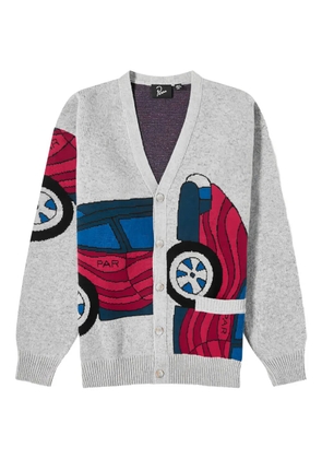 BY PARRA knitted cardigan - Grey