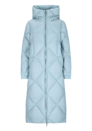 K-Way hooded padded coat - Blue