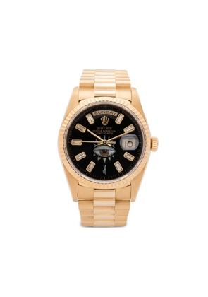 Jacquie Aiche customised Day Date 34mm - Black