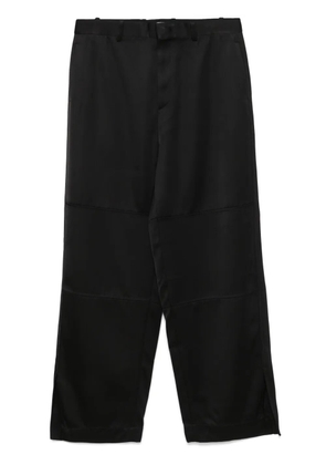 Jil Sander twill trousers - Black