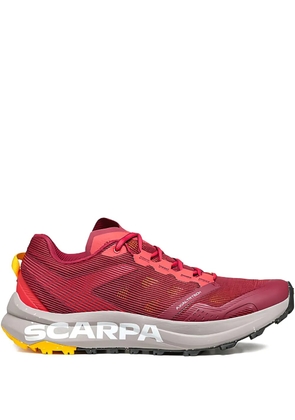 SCARPA Spin Planet WMN lace-up trail running shoes - Red