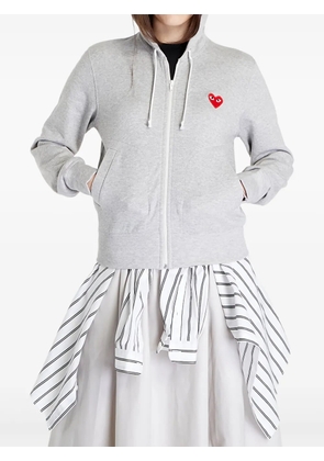 Comme Des Garçons Play cotton jacket - Grey