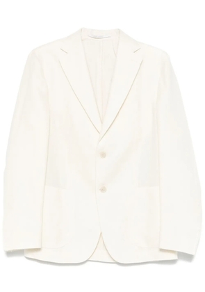 Eleventy single-breasted blazer - White