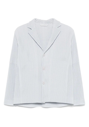 Homme Plissé Issey Miyake single-breasted blazer - Grey