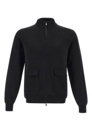 Filippo De Laurentiis zip-up cardigan - Black
