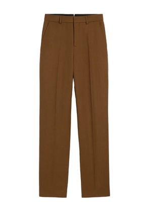 AMI Paris wool large-fit trousers - Brown
