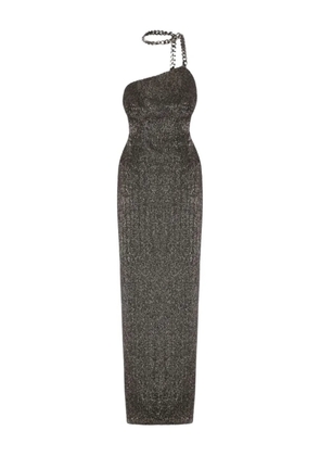 TOM FORD crystal-embellished maxi dress - Silver