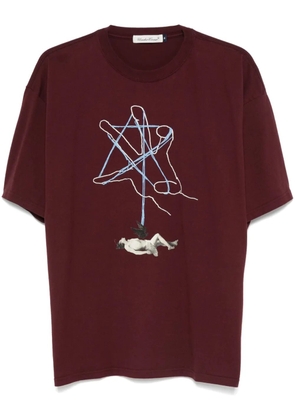 Undercover graphic-print T-shirt - Red