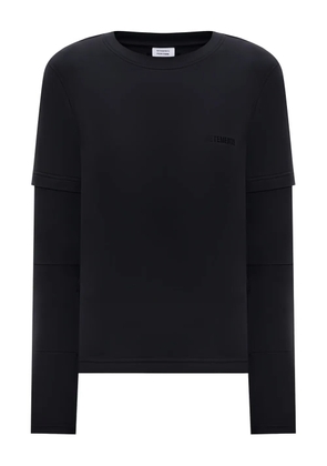 VETEMENTS layered long-sleeve T-shirt - Black