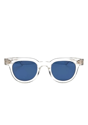 JULIUS TART OPTICAL round-frame sunglasses - White