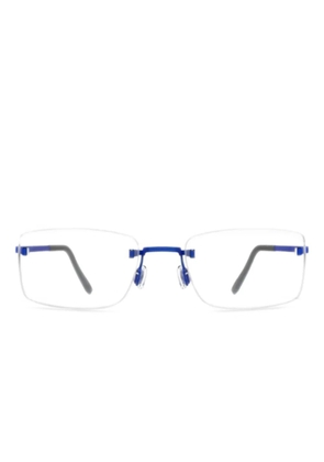 Blackfin Aero rimless glasses - Blue