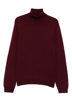 Roberto Collina turtleneck wool sweater - Red