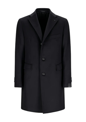 Tagliatore single-breasted coat - Black