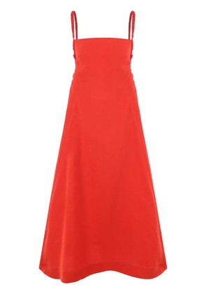 Molly Goddard Reggie midi dress - Red