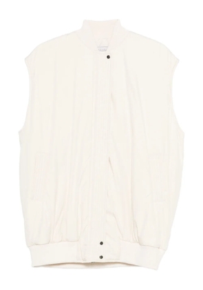 Antonelli sleeveless gilet - Neutrals
