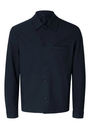 SELECTED long-sleeved shirt - Blue