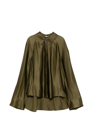 LOEWE cape shirt - Green