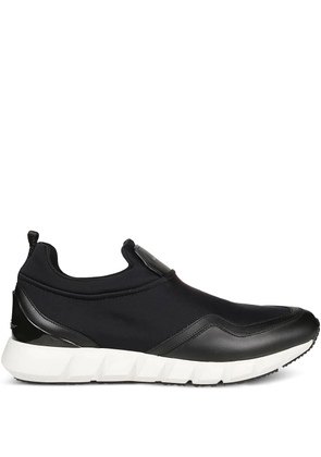 Ferragamo slip-on leather sneakers - Black