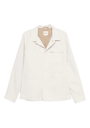 noyoco button-down pocket jacket - Neutrals