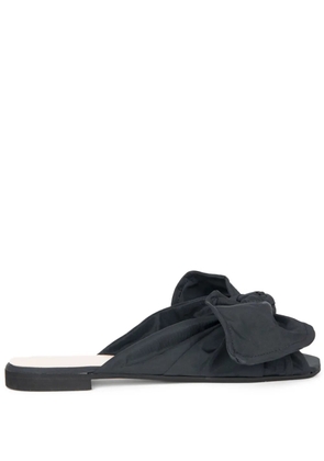 Nº21 bow-detail sandals - Black