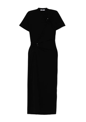 Rabanne asymmetric dress - Black