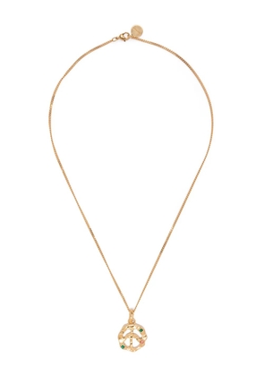 Palm Angels Peace-charm necklace - Gold