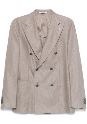 Tagliatore double-breasted blazer - Neutrals