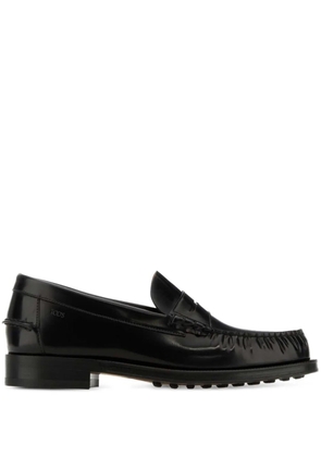 Tod's leather loafers - Black