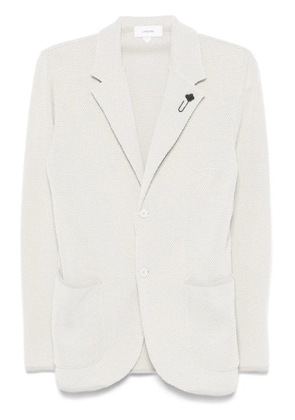 Lardini textured blazer - Neutrals