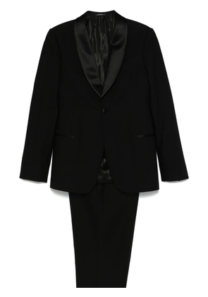 Emporio Armani virgin-wool suit - Black