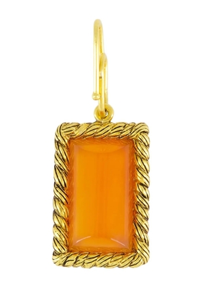 Aurelie Bidermann Calcedoine charm - Orange