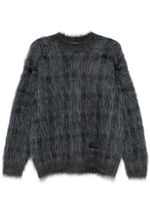 Alexander Wang brushed-effect sweater - Grey