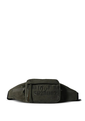 Readymade text-print belt bag - Green