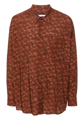 Magliano People's Hand shirt - Brown
